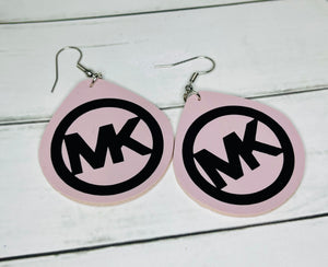 Simple Style MK Leather Dangles