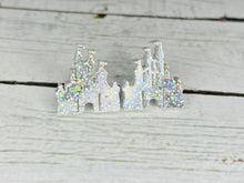 Load image into Gallery viewer, 50th Anniversary Castle Earrings - 12mmX14mm
