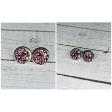 Load image into Gallery viewer, Plum Copper Druzy -8 mm
