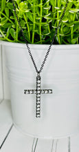 Load image into Gallery viewer, Crystal Cross Necklace
