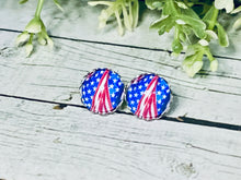 Load image into Gallery viewer, American Flag Studs 🇺🇸
