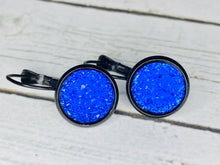 Load image into Gallery viewer, September Birthstone Earrings ~ Sapphire
