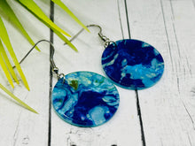 Load image into Gallery viewer, Ocean Waves Acrylic Dangles

