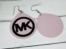 Load image into Gallery viewer, Simple Style MK Leather Dangles
