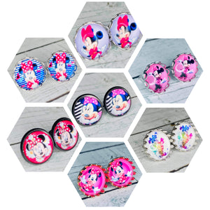 Famous Girl Mouse Globes -12 mm