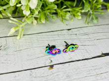 Load image into Gallery viewer, Music 🎶 to My Ears! - Rainbow Earrings
