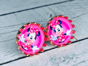 Famous Girl Mouse Globes -12 mm